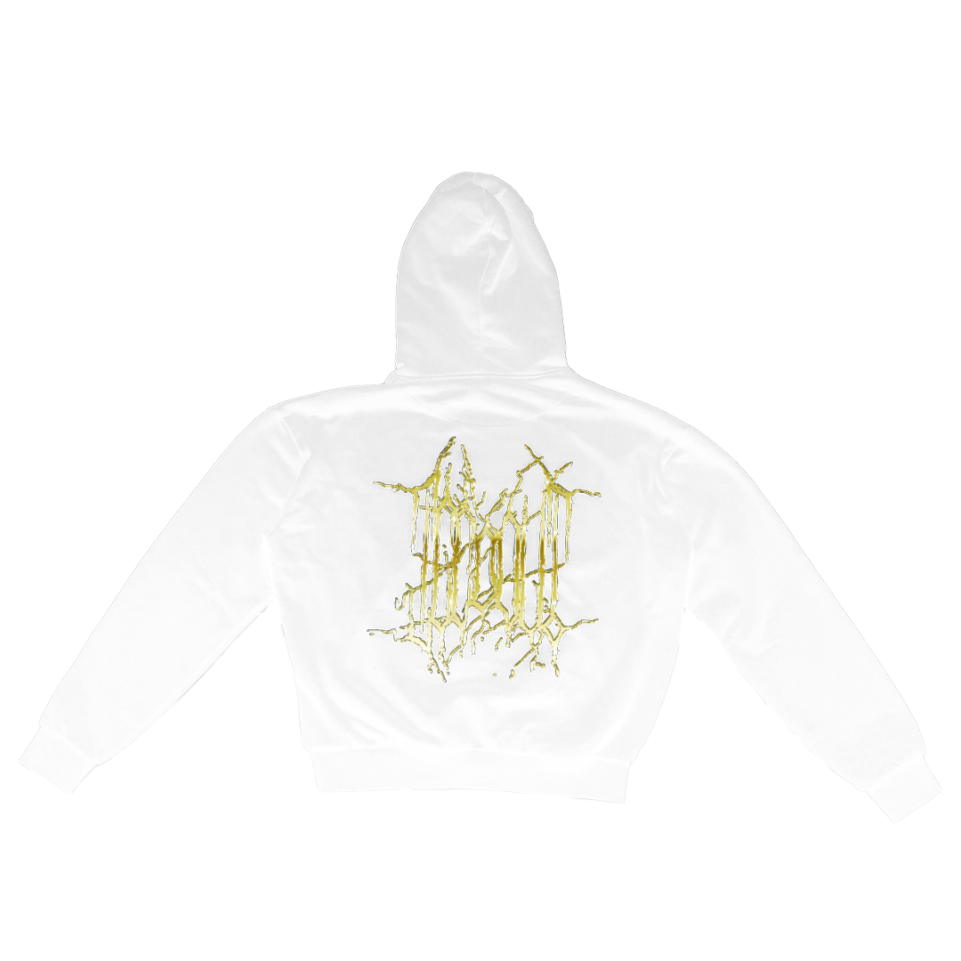 MIKINA "TRAP MENU" HEAVY (WHITE)