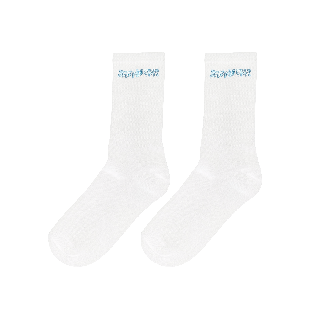 PONOŽKY "ICE ME OUT" (WHITE)