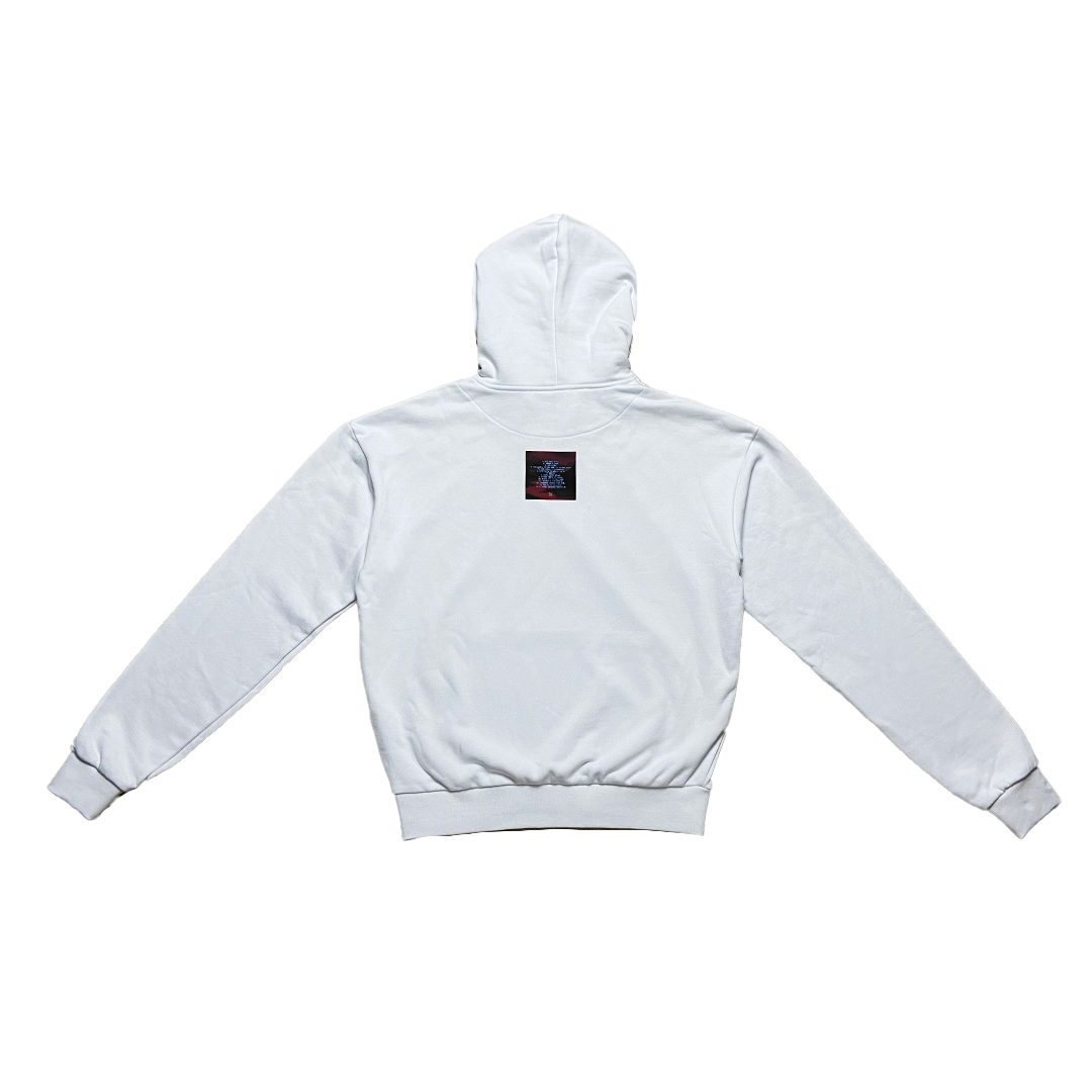 MIKINA SILENT KILL „COVER“ HEAVY (WHITE)