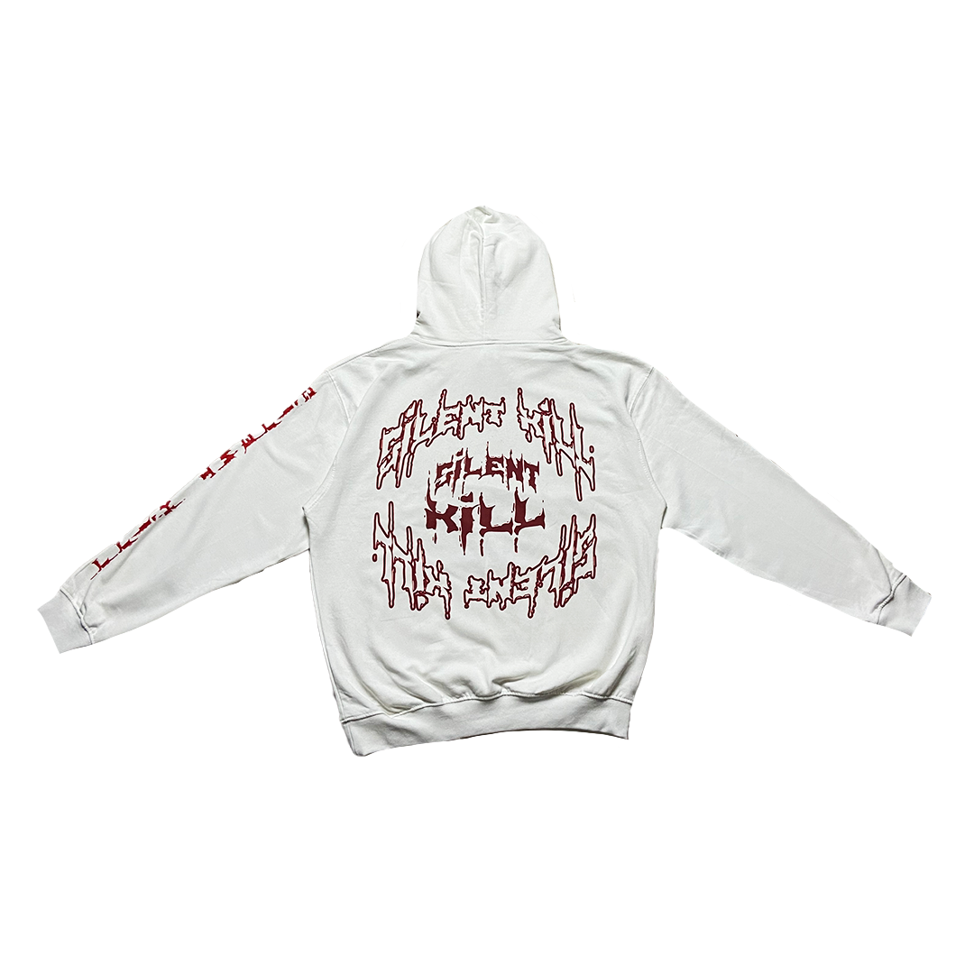 MIKINA SILENT KILL „DEMON“ CLASSIC (WHITE)