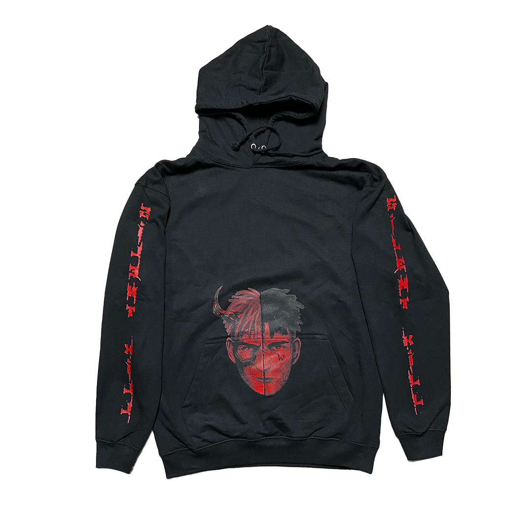 MIKINA SILENT KILL „DEMON“ CLASSIC (BLACK)