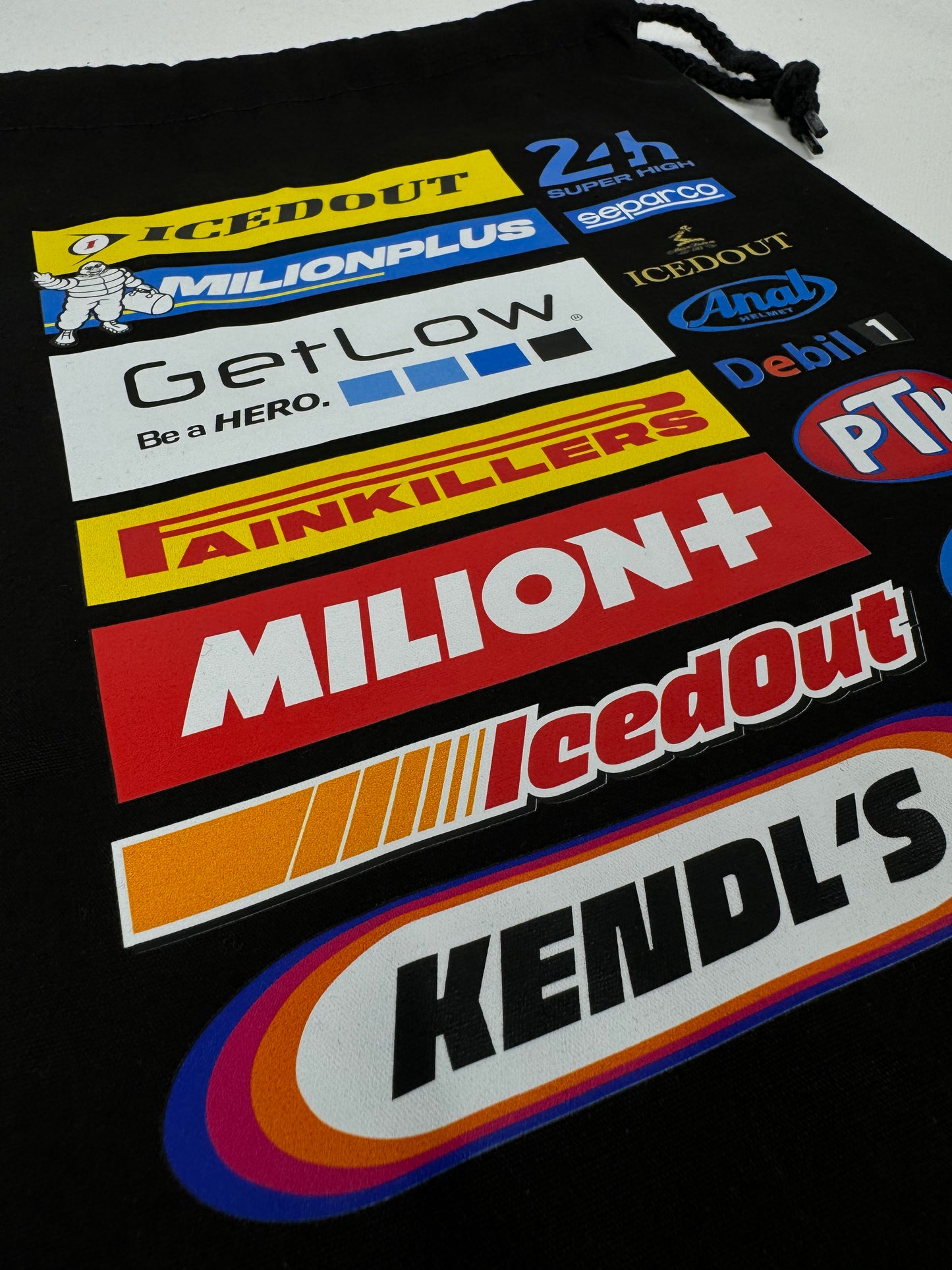 PANTOFLE "GET LOW" (BLACK)