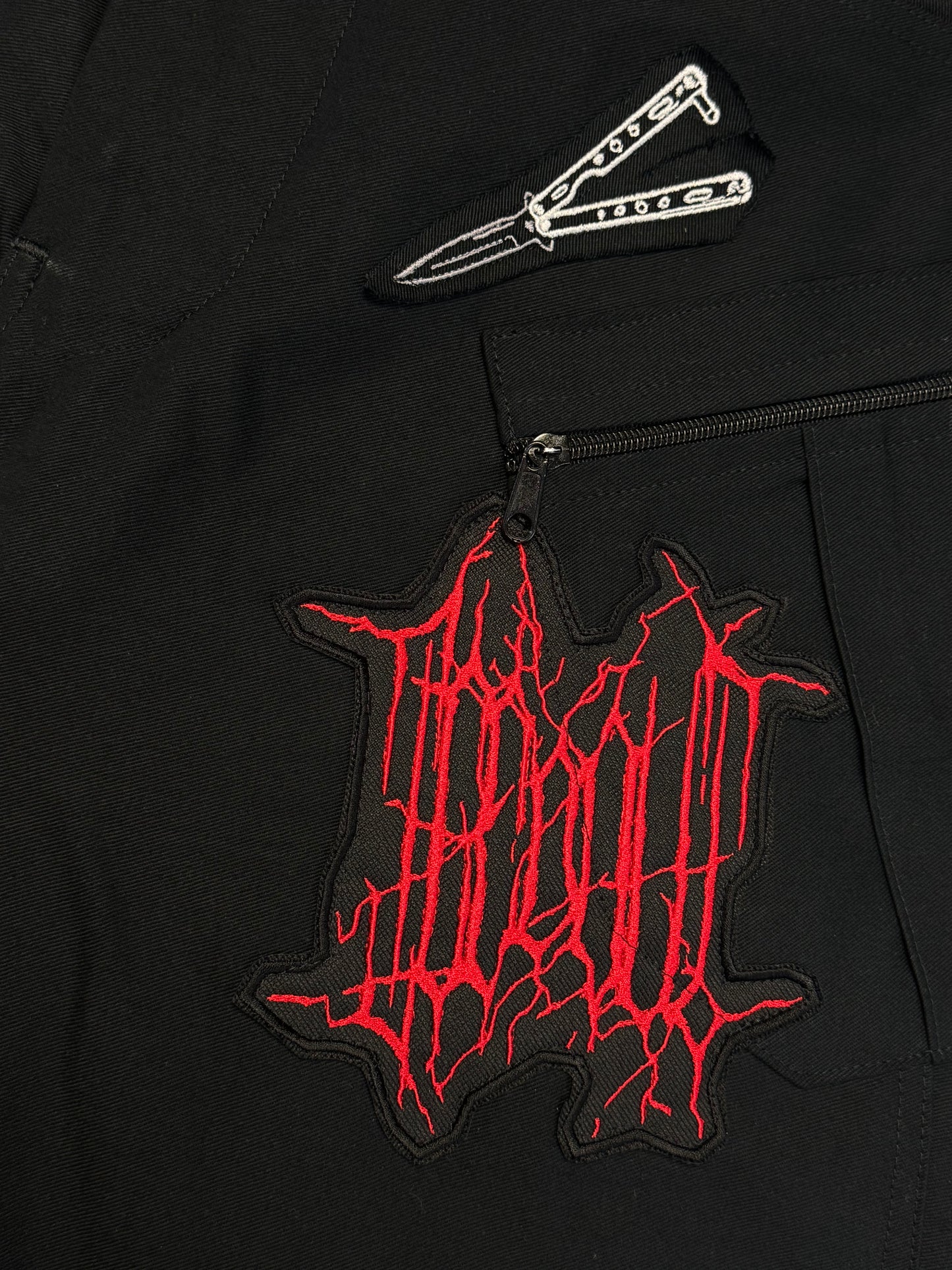 CUSTOM KALHOTY "SILENT KILL" (BLACK)