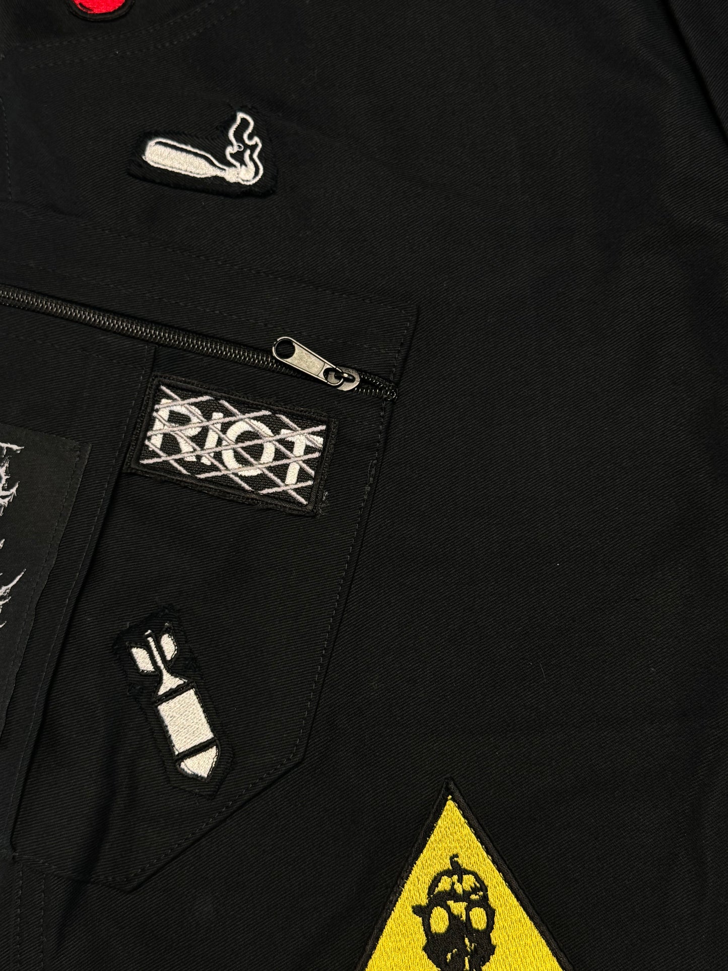 CUSTOM KALHOTY "SILENT KILL" (BLACK)