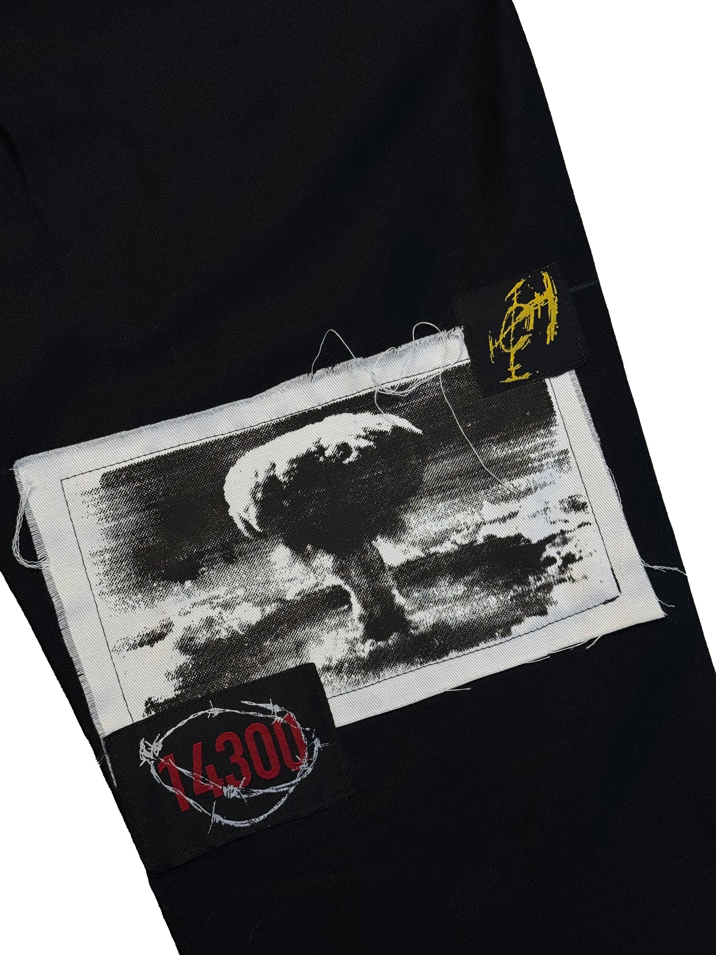 CUSTOM KALHOTY "SILENT KILL" (BLACK)