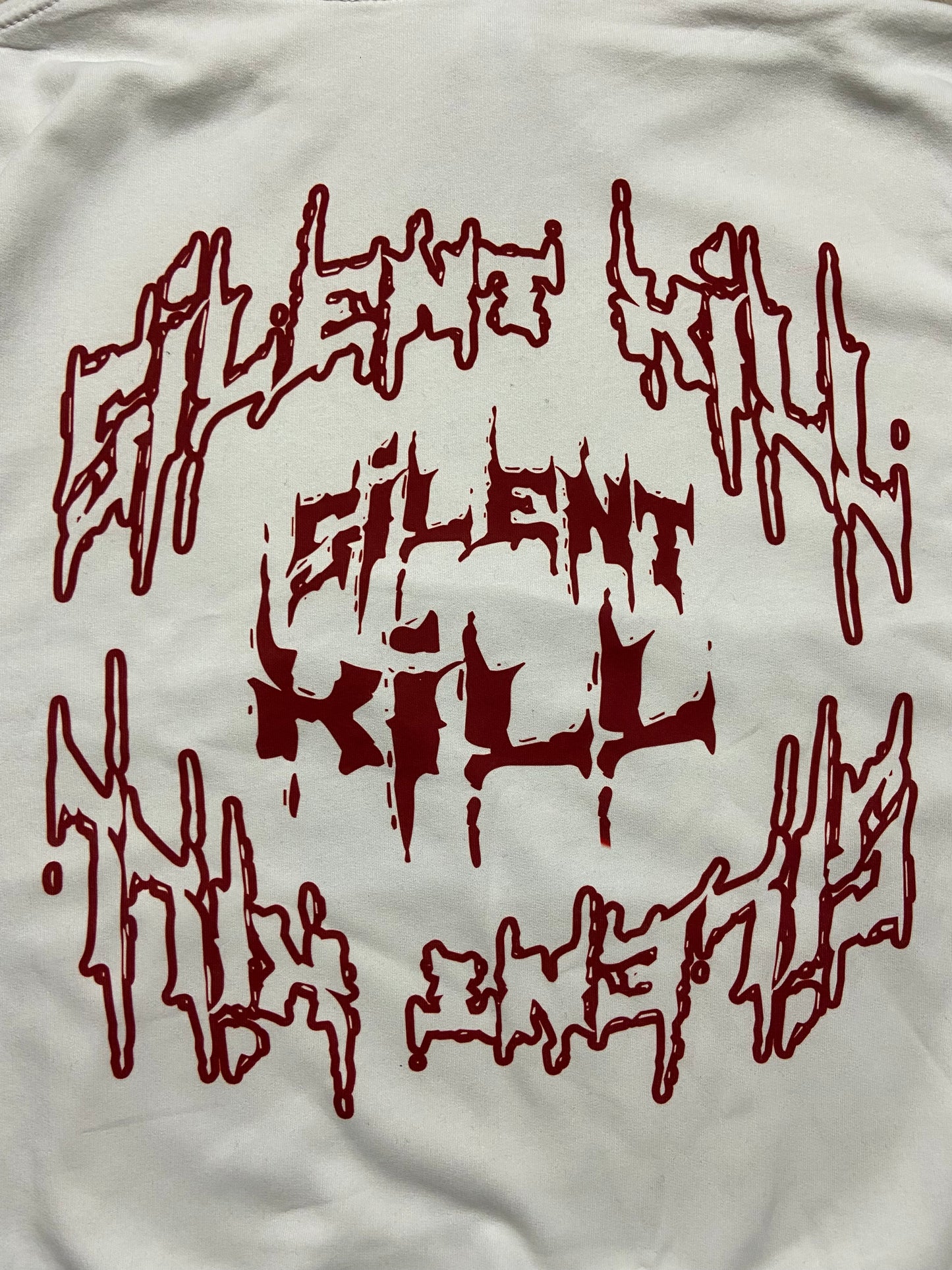 MIKINA SILENT KILL „DEMON“ CLASSIC (WHITE)