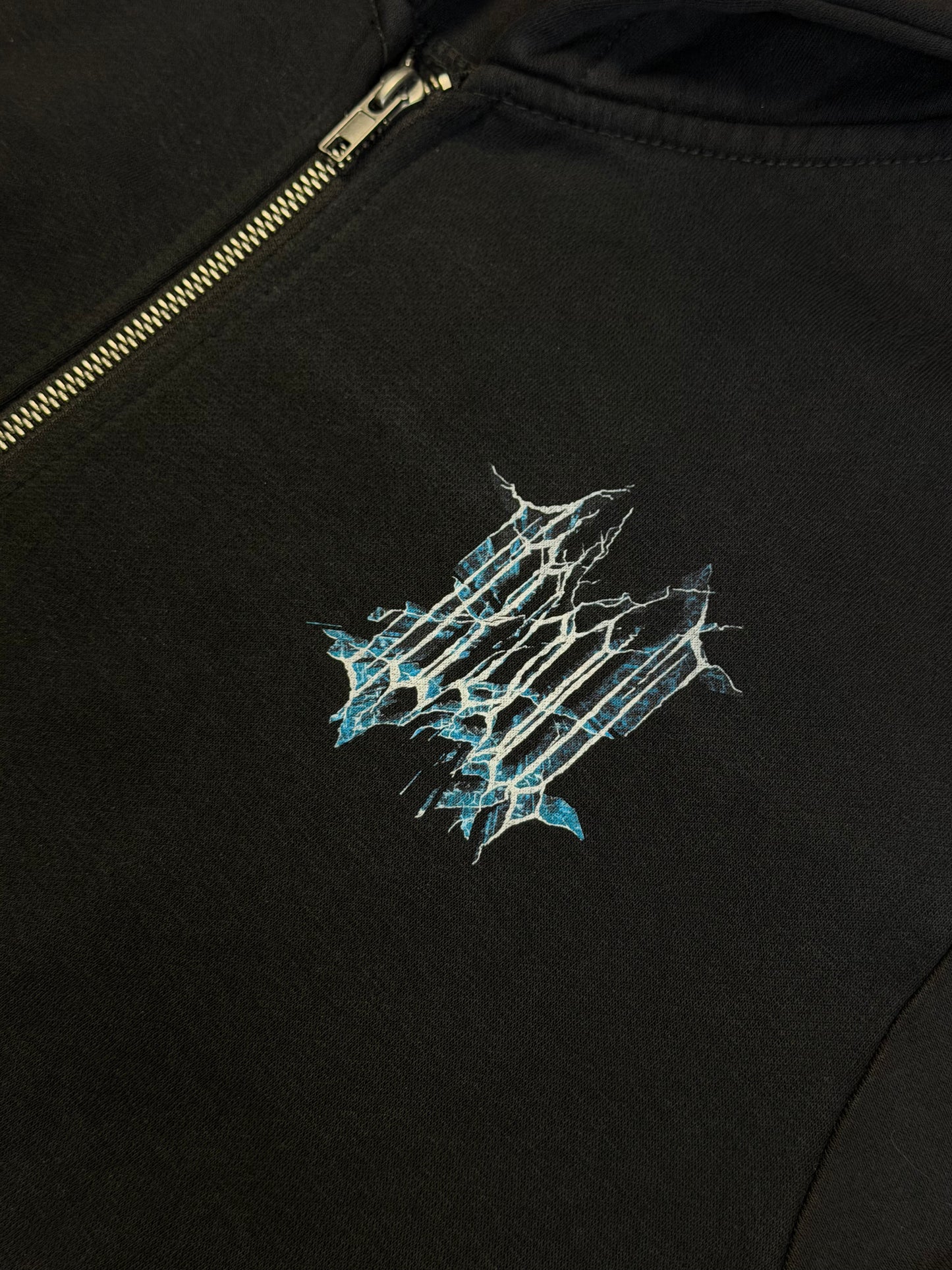 MIKINA „ICEDOUT PATTERN LOGO“ (BLACK)