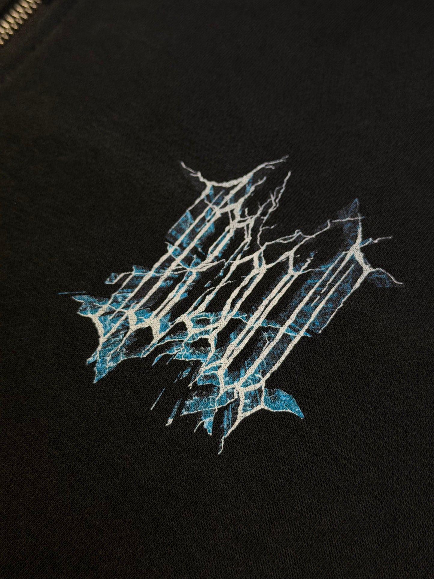 MIKINA „ICEDOUT PATTERN LOGO“ (BLACK)