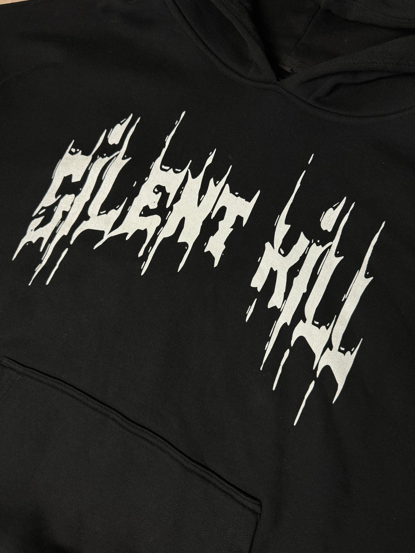 MIKINA "SILENT KILL" HEAVY (BLACK)