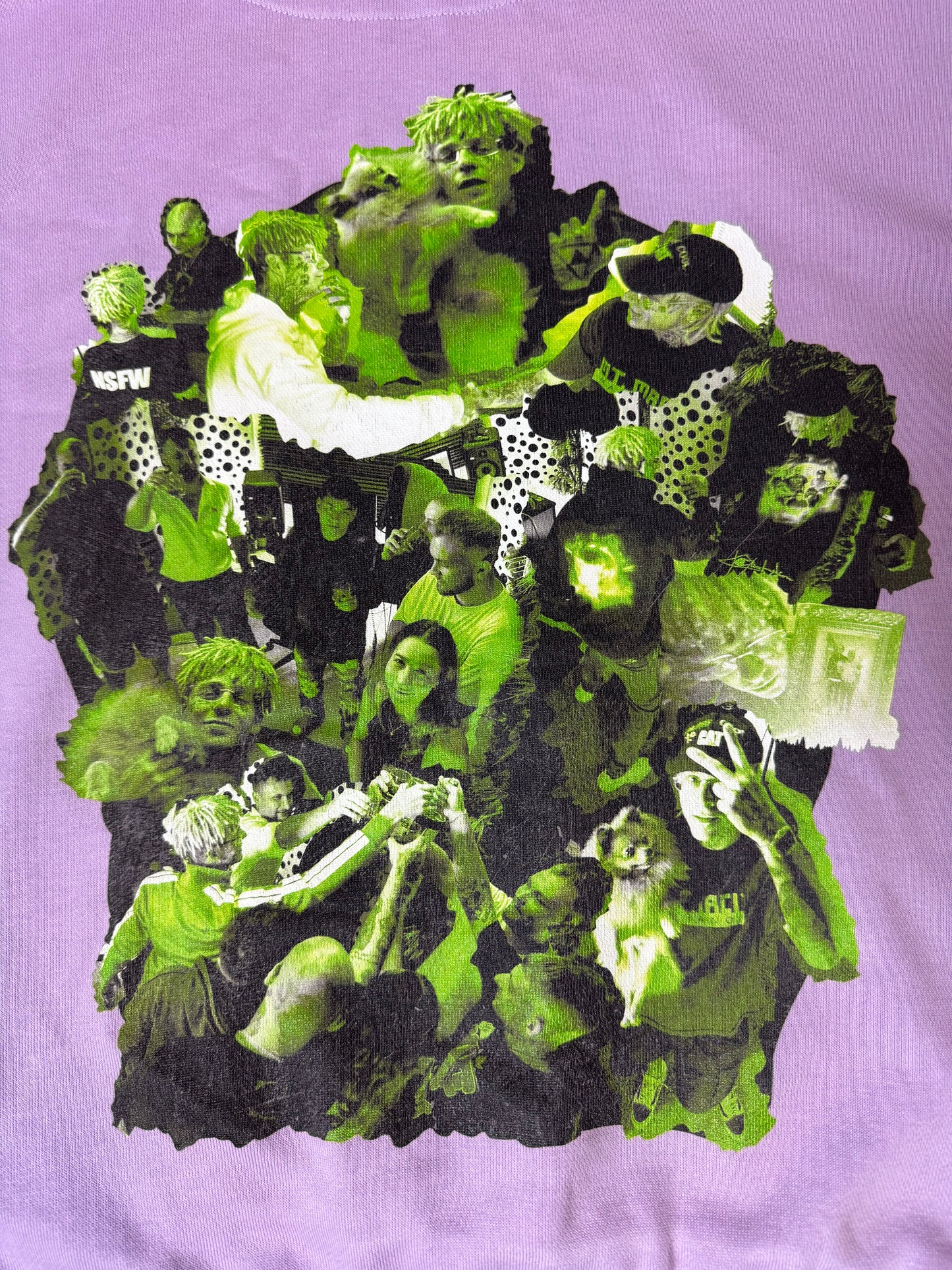 MIKINA "V SOBĚ NESEŠ SVĚTLO" HEAVY (PURPLE)
