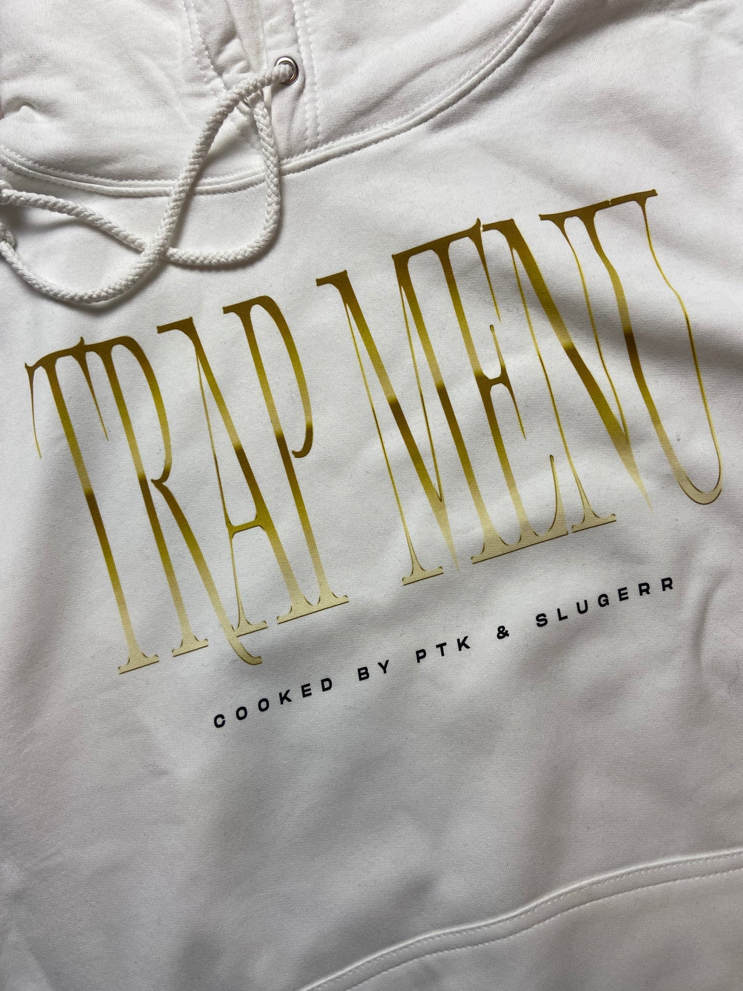MIKINA "TRAP MENU" CLASSIC (WHITE)