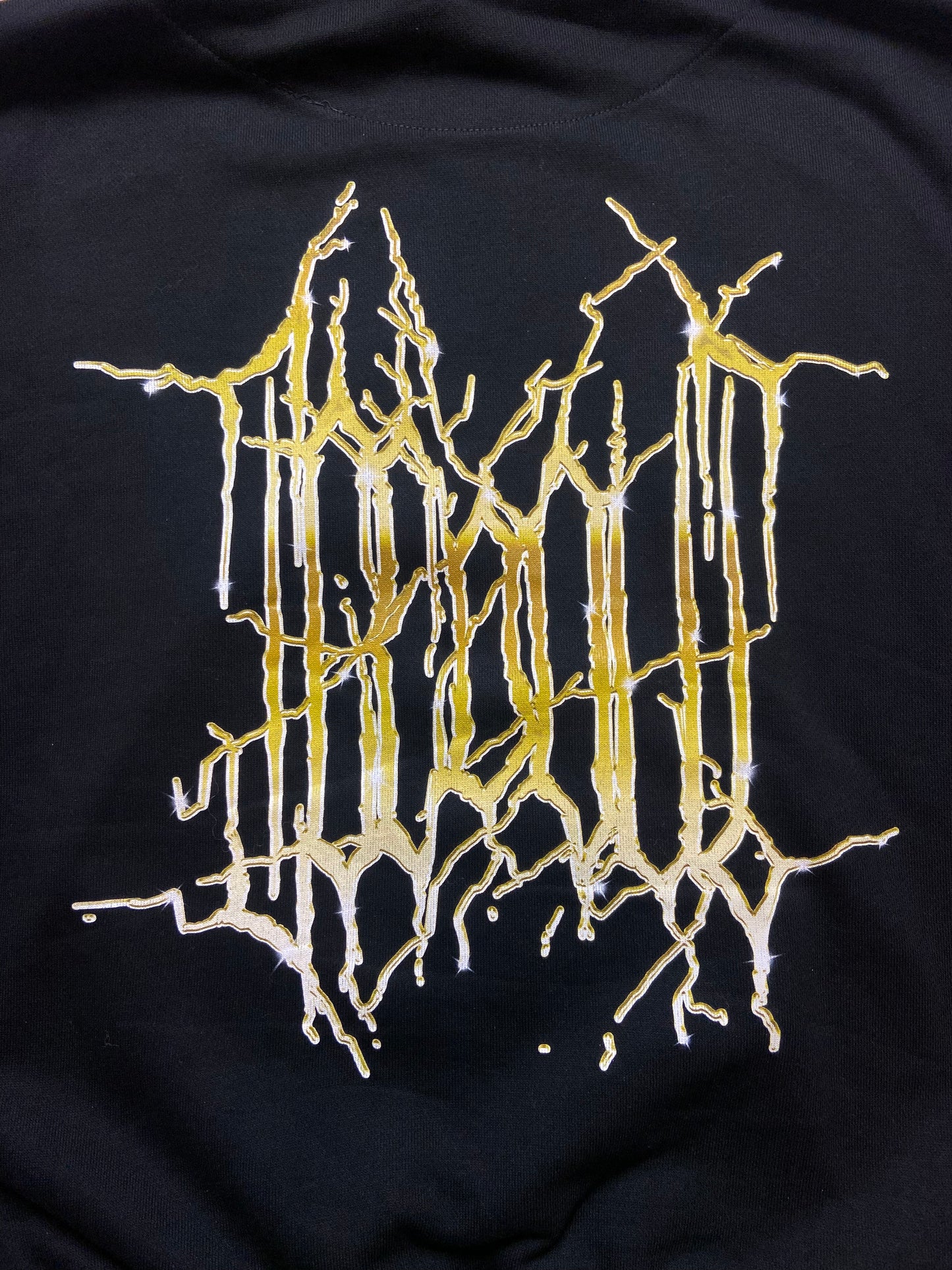 MIKINA "TRAP MENU" HEAVY (BLACK)
