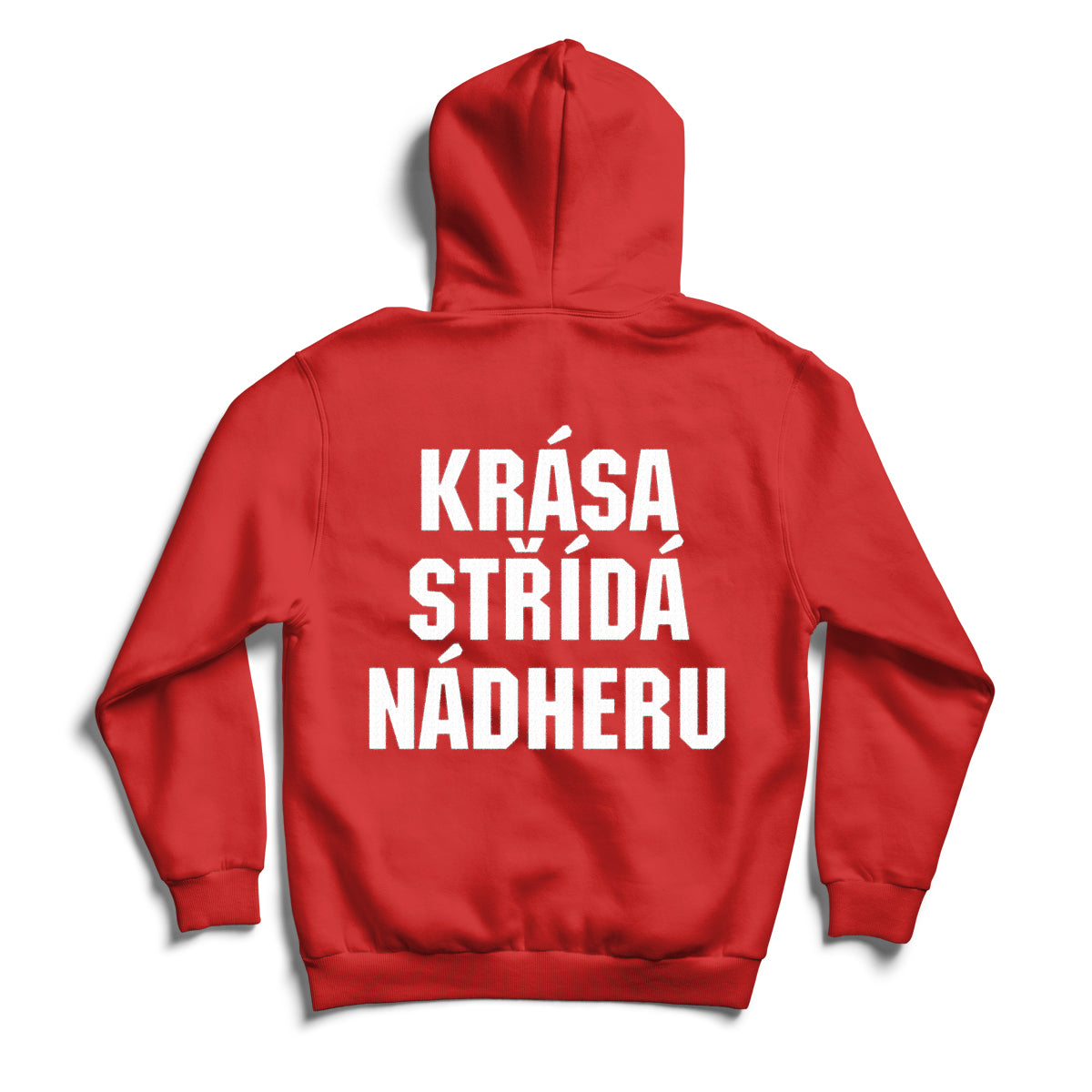 KRÁSA STŘÍDÁ NÁDHERU MIKINA RED