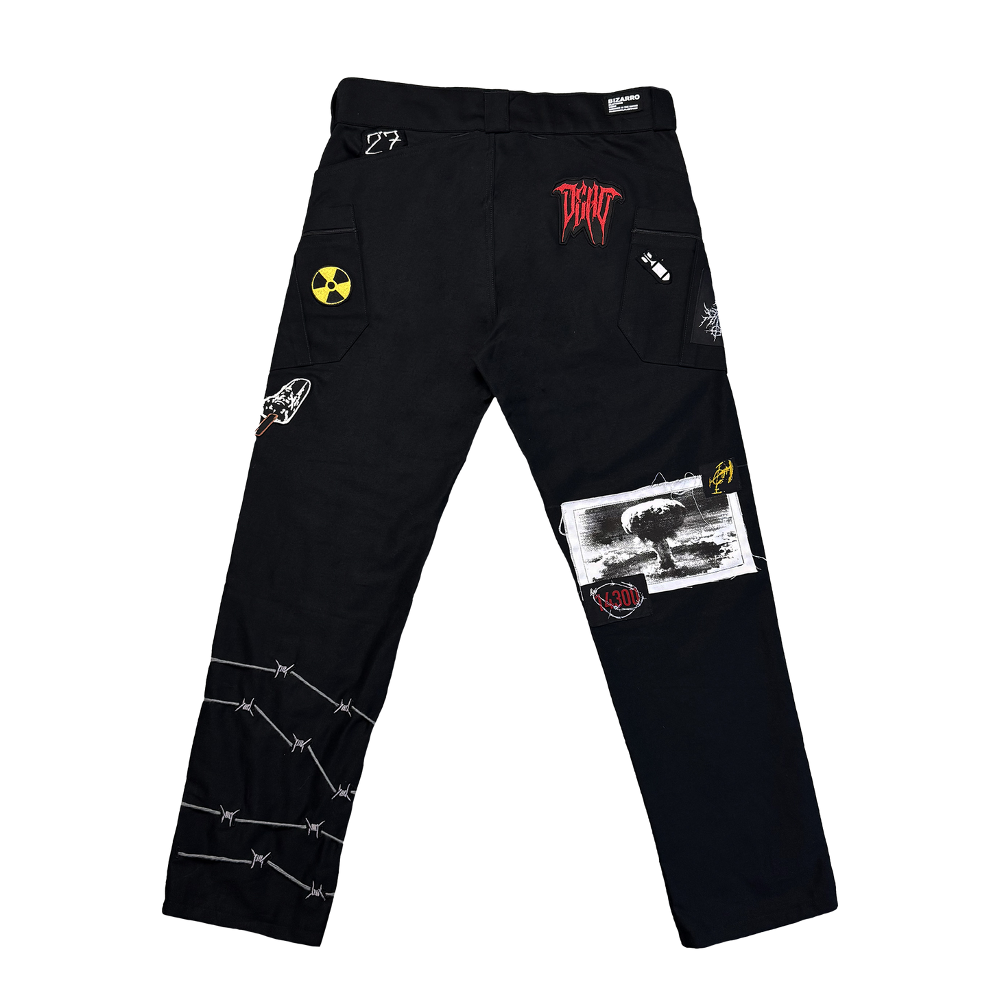 CUSTOM KALHOTY "SILENT KILL" (BLACK)