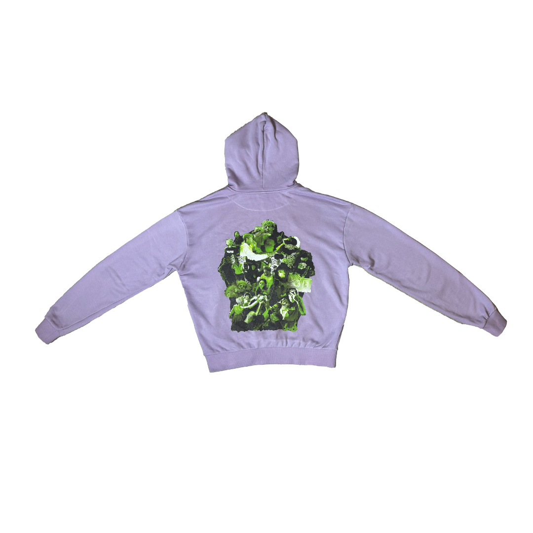 MIKINA "V SOBĚ NESEŠ SVĚTLO" HEAVY (PURPLE)