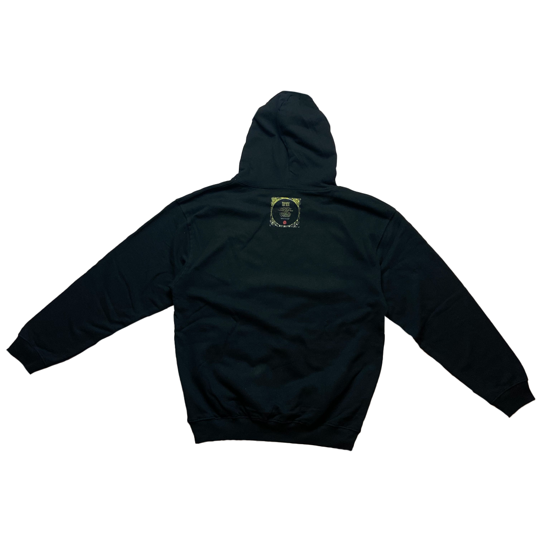 MIKINA "TRAP MENU COVER" CLASSIC (BLACK)