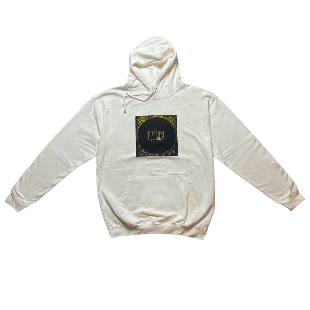MIKINA "TRAP MENU COVER" CLASSIC (WHITE)