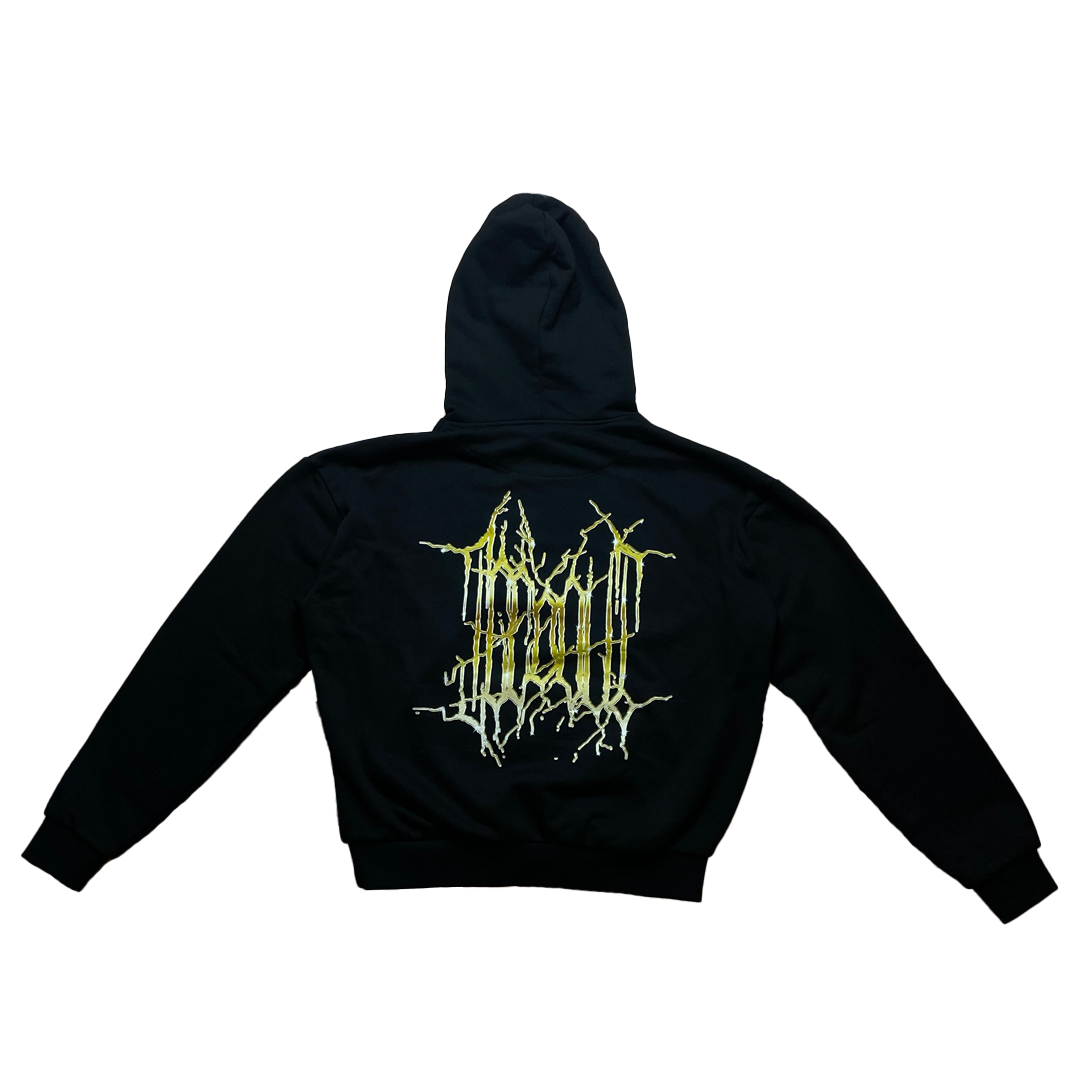 MIKINA "TRAP MENU" HEAVY (BLACK)