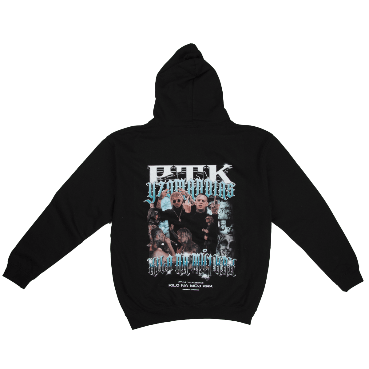 MIKINA "KILO NA MŮJ KRK" (BLACK)