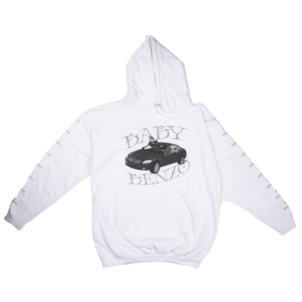 MIKINA "BABY&BENZO" (WHITE)
