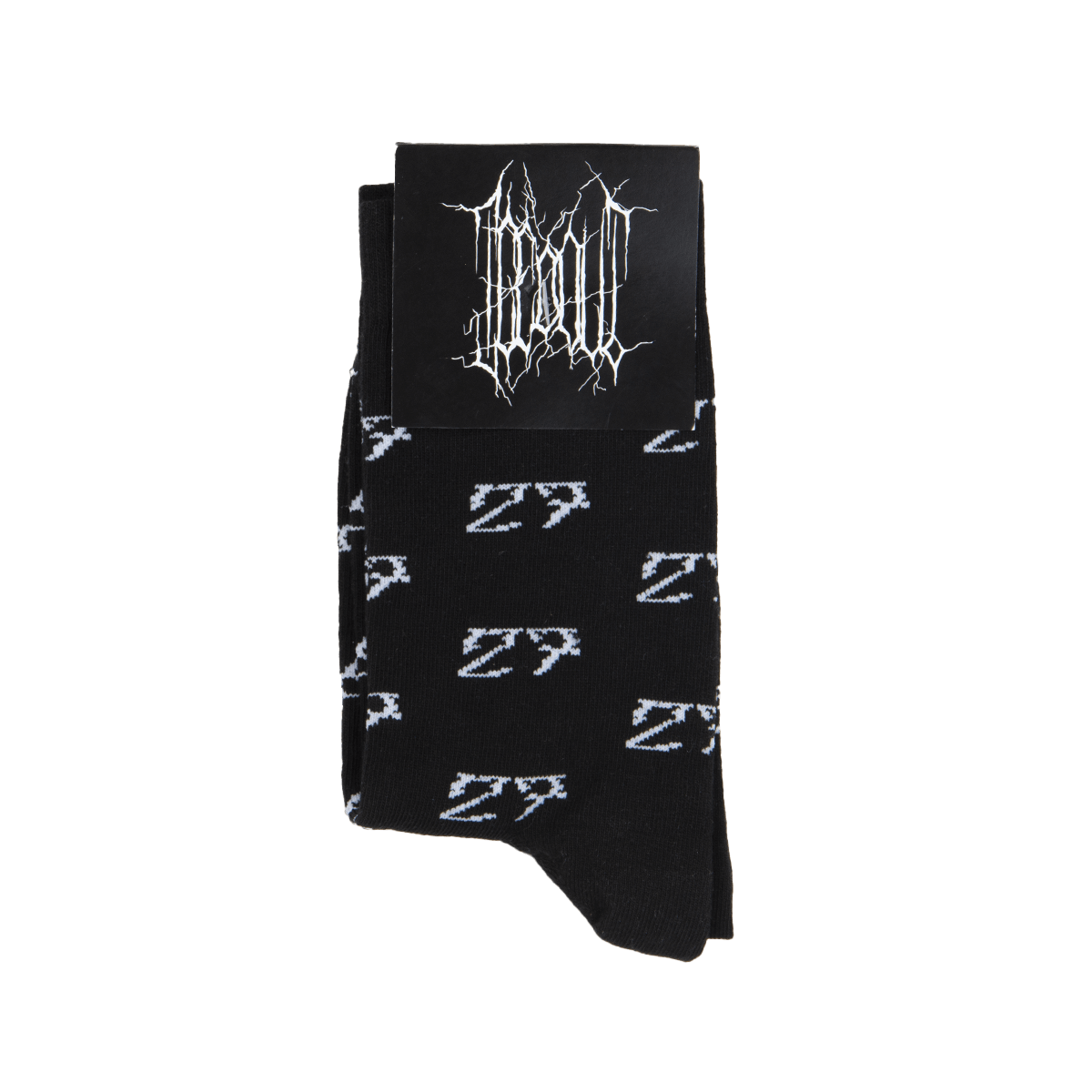 PONOŽKY "27" (BLACK)