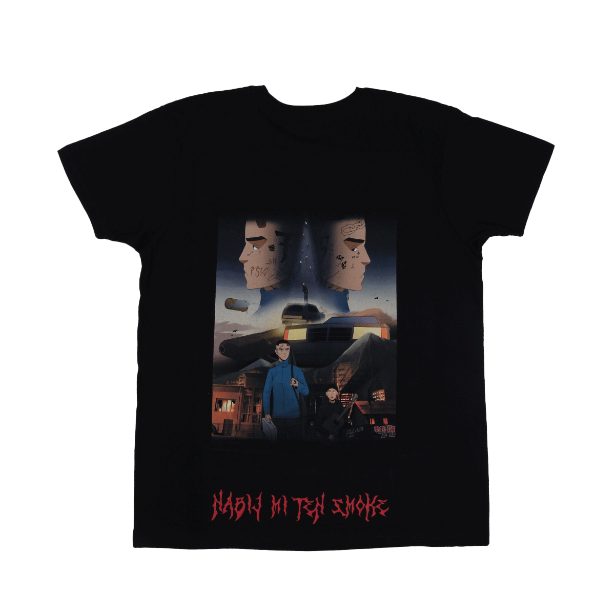 TRIKO "NABIJ MI TEN SMOKE" (BLACK)