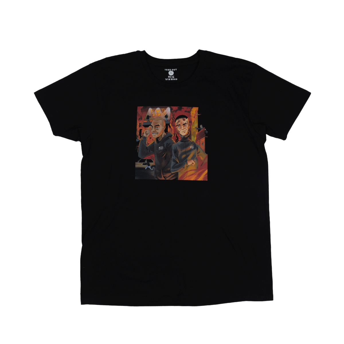 TRIKO "TOSETILÍBÍ" (BLACK)