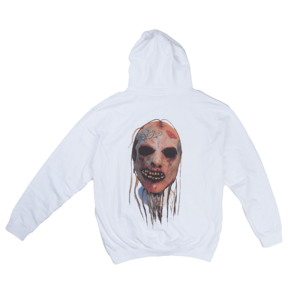 MIKINA "MASKFACE" (WHITE)