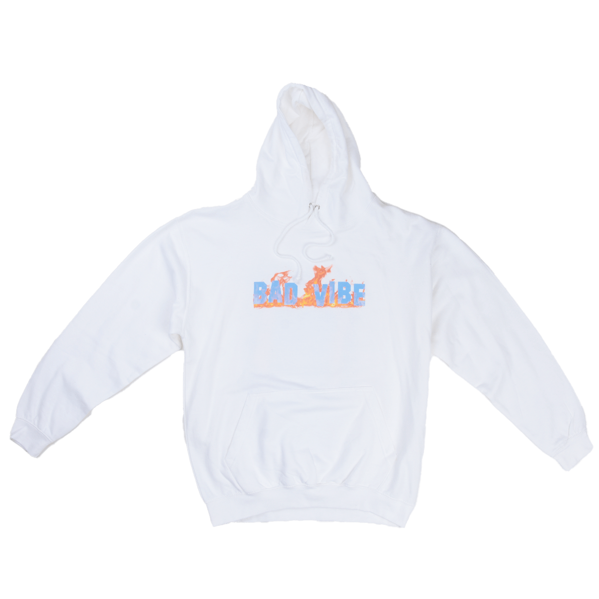 MIKINA "HOLLYWOODFLAMES" (WHITE)