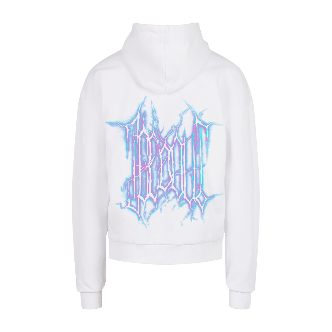 MIKINA „ICEDOUT WINTER 25“ HEAVY (WHITE)