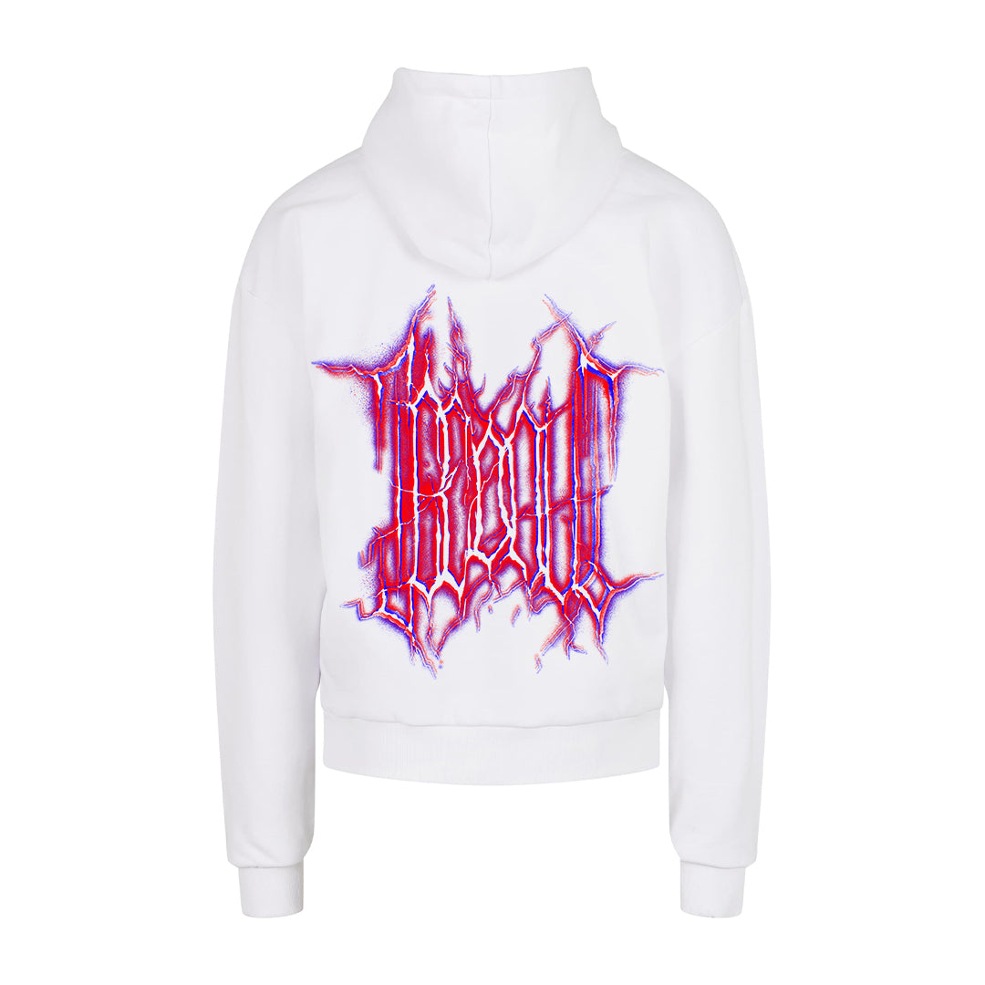MIKINA „ICEDOUT WINTER 25“ HEAVY (WHITE)