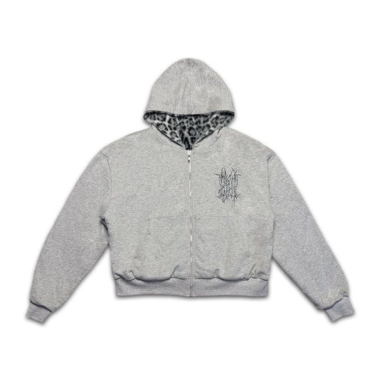 PREORDER (RESTOCK) ICEDOUT REVERSIBLE LEOPARD HOODIE