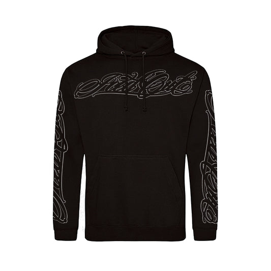MIKINA „HANDWRITTEN OUTLINE“ CLASSIC (BLACK)