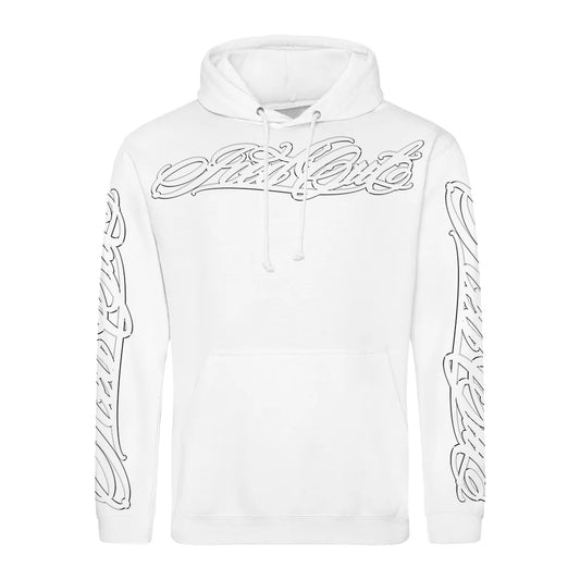 MIKINA „HANDWRITTEN OUTLINE“ CLASSIC (WHITE)