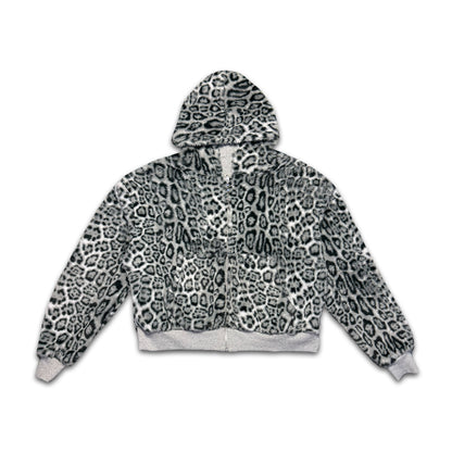 ICEDOUT REVERSIBLE LEOPARD HOODIE