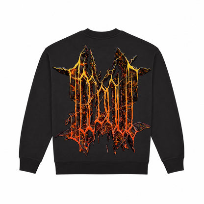 CREWNECK „INFERNO“ (BLACK)