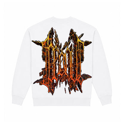 CREWNECK „INFERNO“ (WHITE)
