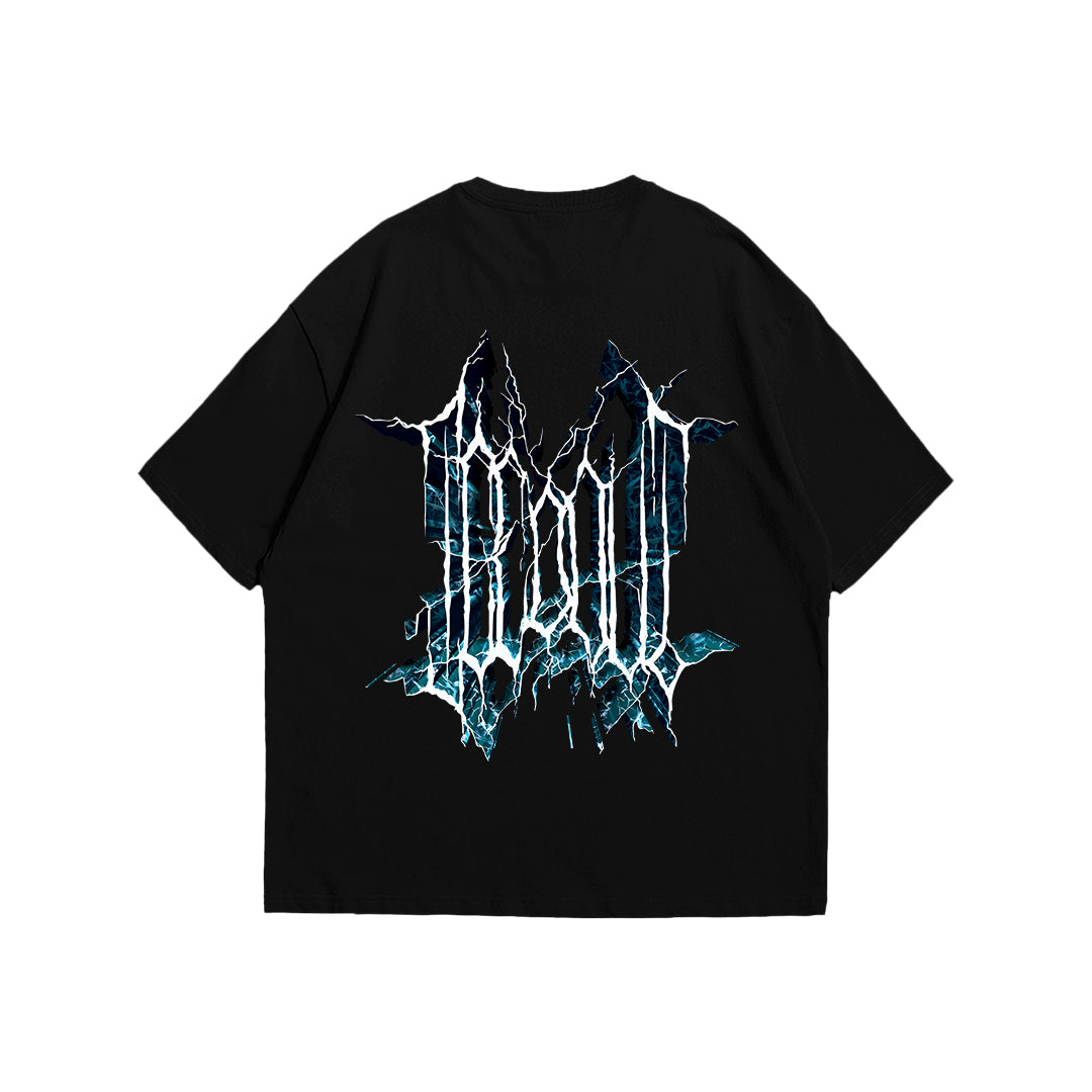 TRIKO „ICEDOUT PATTERN LOGO“ HEAVY (BLACK)