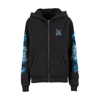 MIKINA „ICEDOUT PATTERN LOGO“ (BLACK)