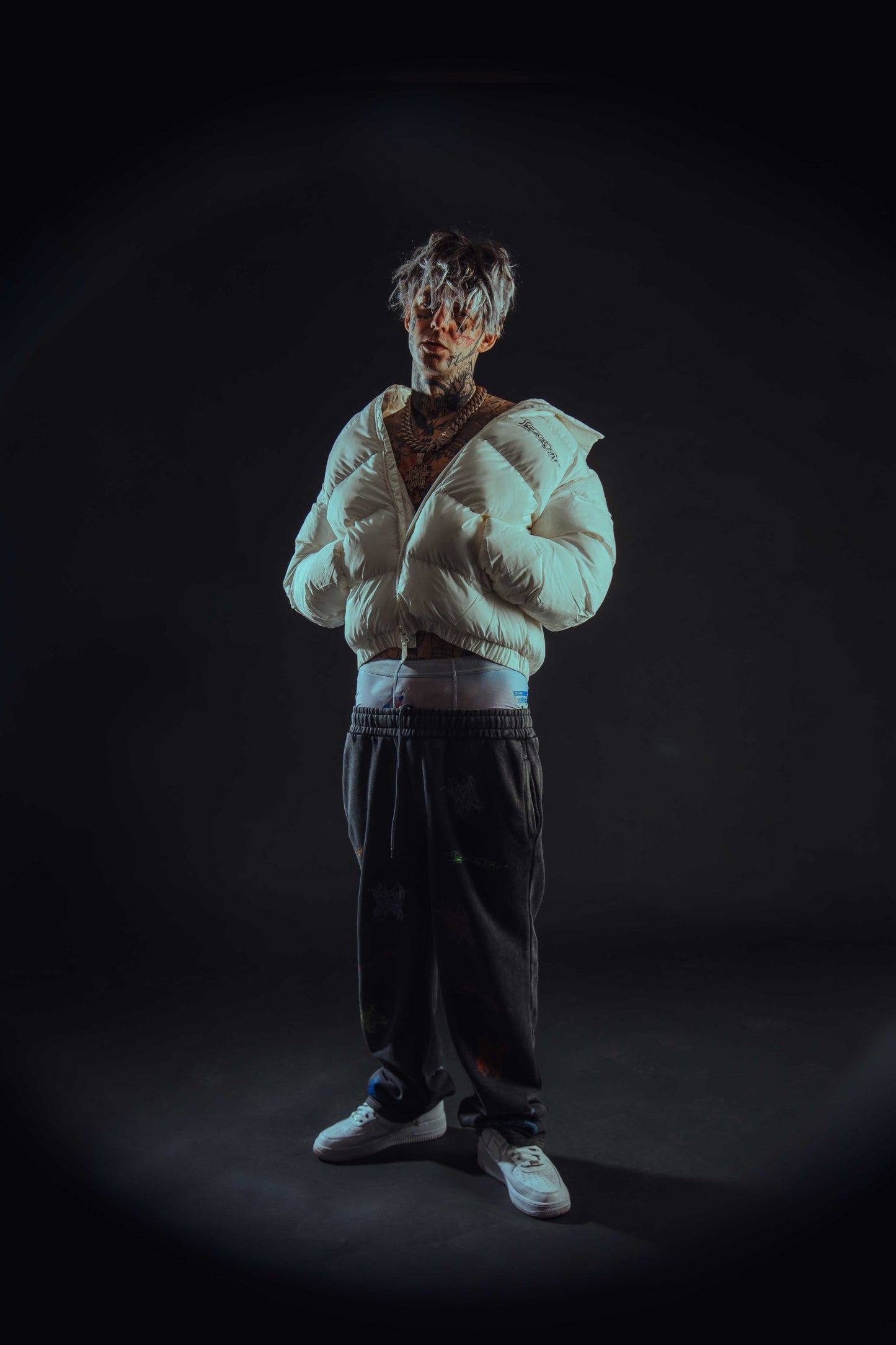 TEPLÁKY „ICEDOUT WINTER 25“ (WASHED GREY)