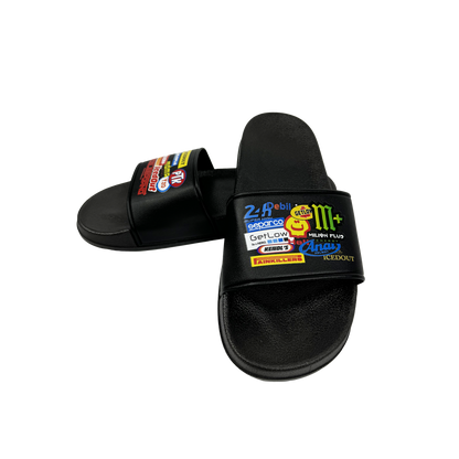 PANTOFLE "GET LOW" (BLACK)