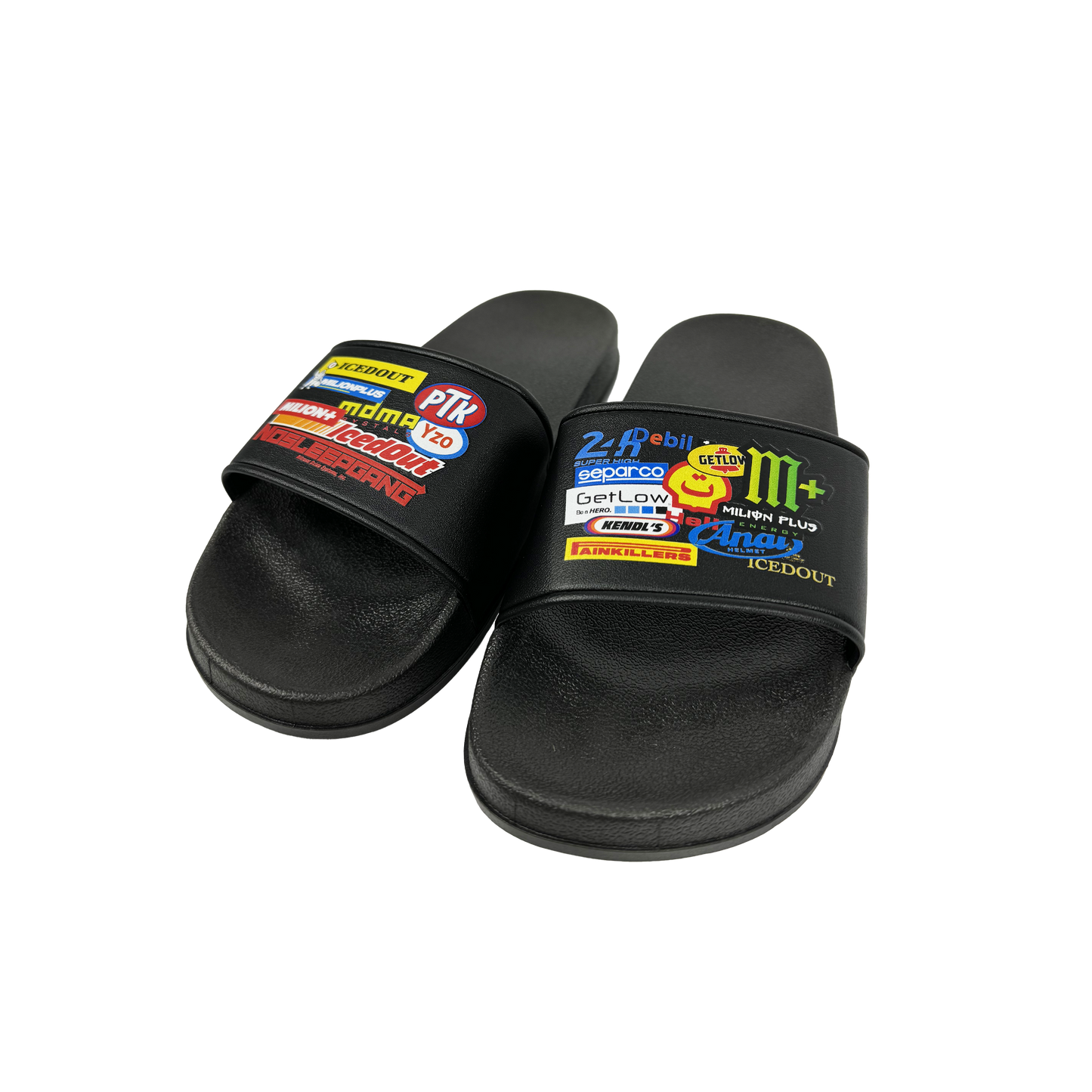 PANTOFLE "GET LOW" (BLACK)