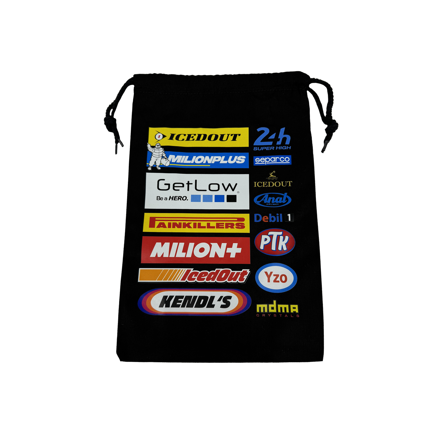 PANTOFLE "GET LOW" (BLACK)