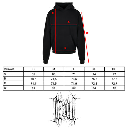 MIKINA „ICEDOUT WINTER 25“ HEAVY (BLACK)