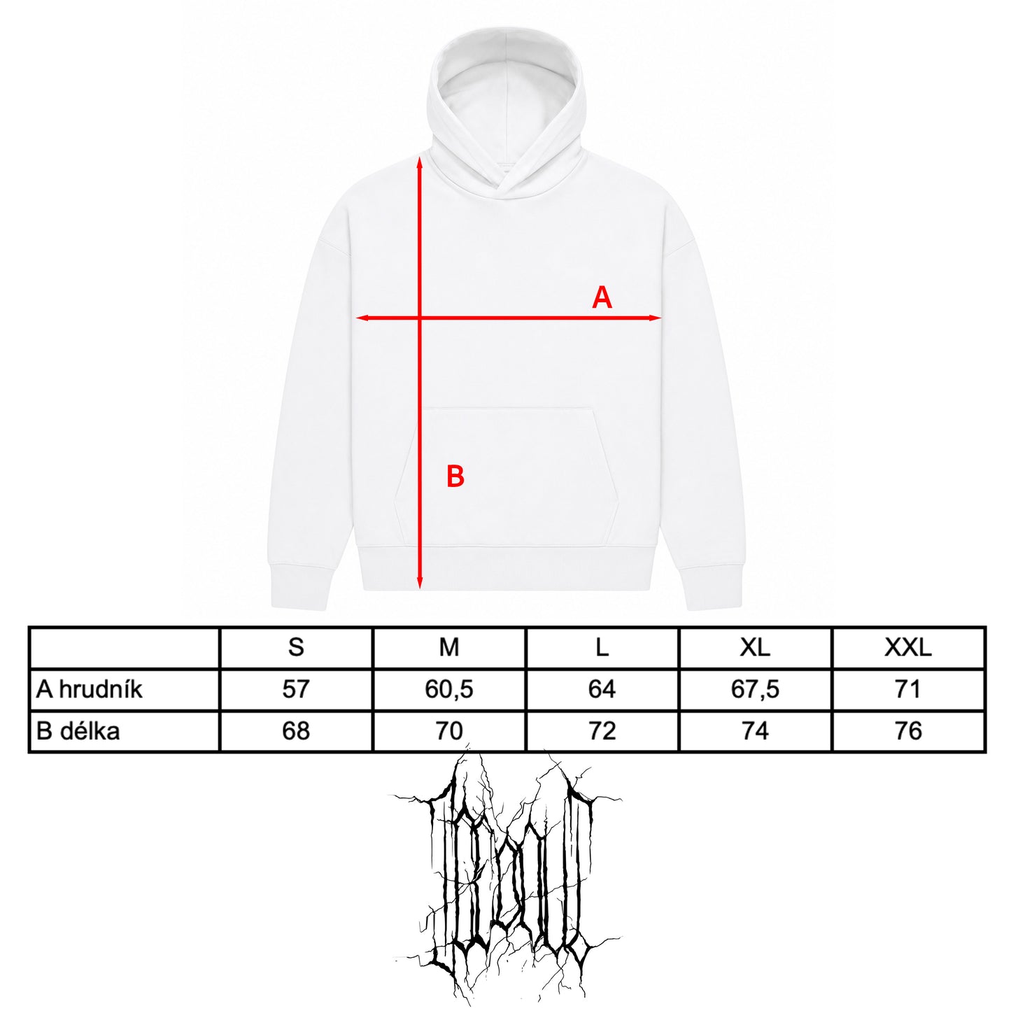 MIKINA „HEATWAVE“ (WHITE)