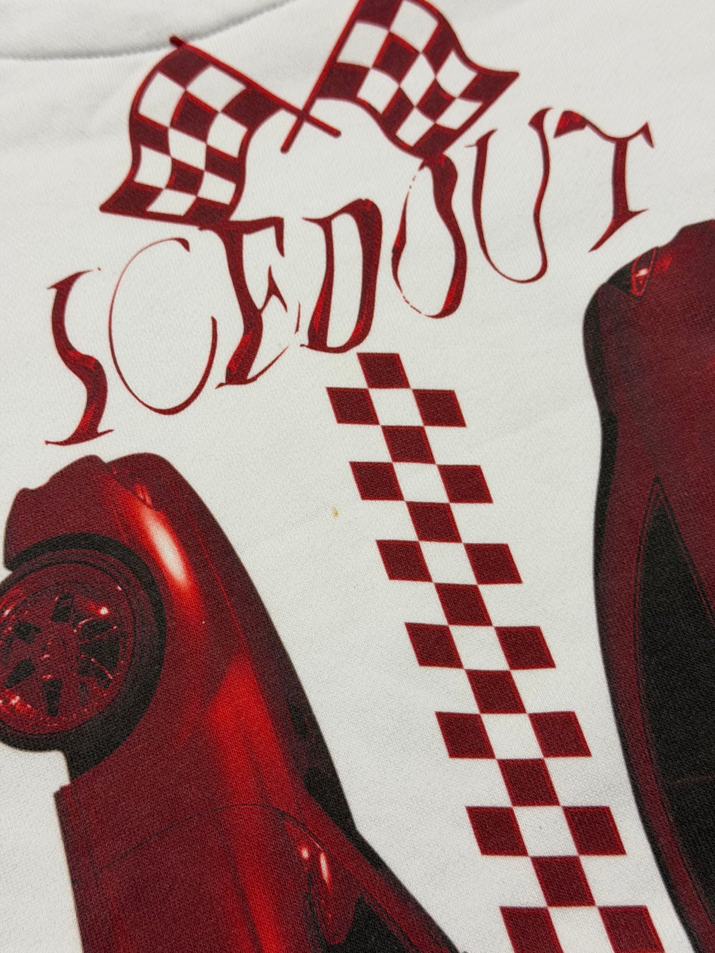 MIKINA ICEDOUT RACING "CL500" HEAVY (WHITE)