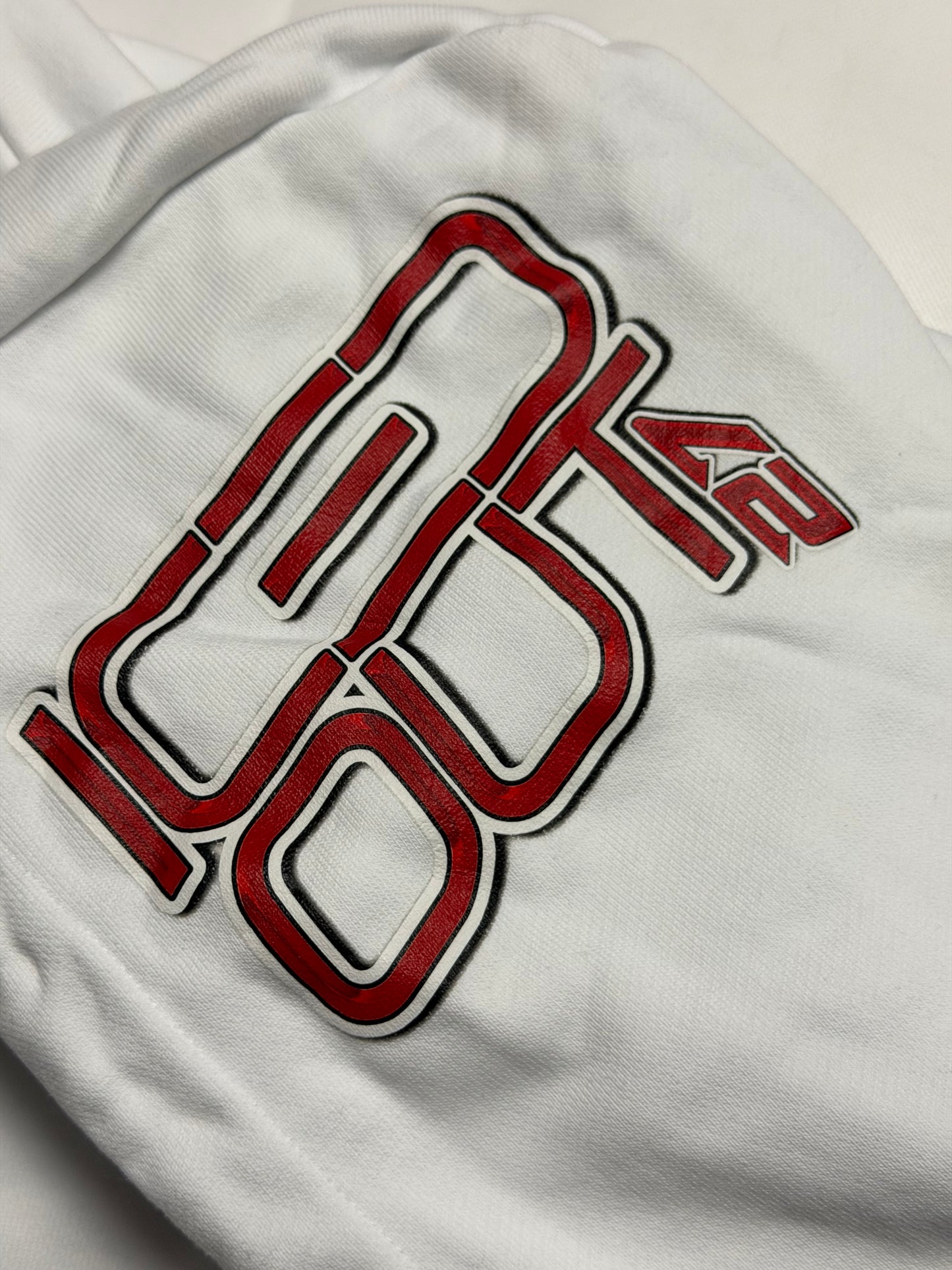 MIKINA ICEDOUT RAICING "GRAN TURISMO" HEAVY (WHITE)