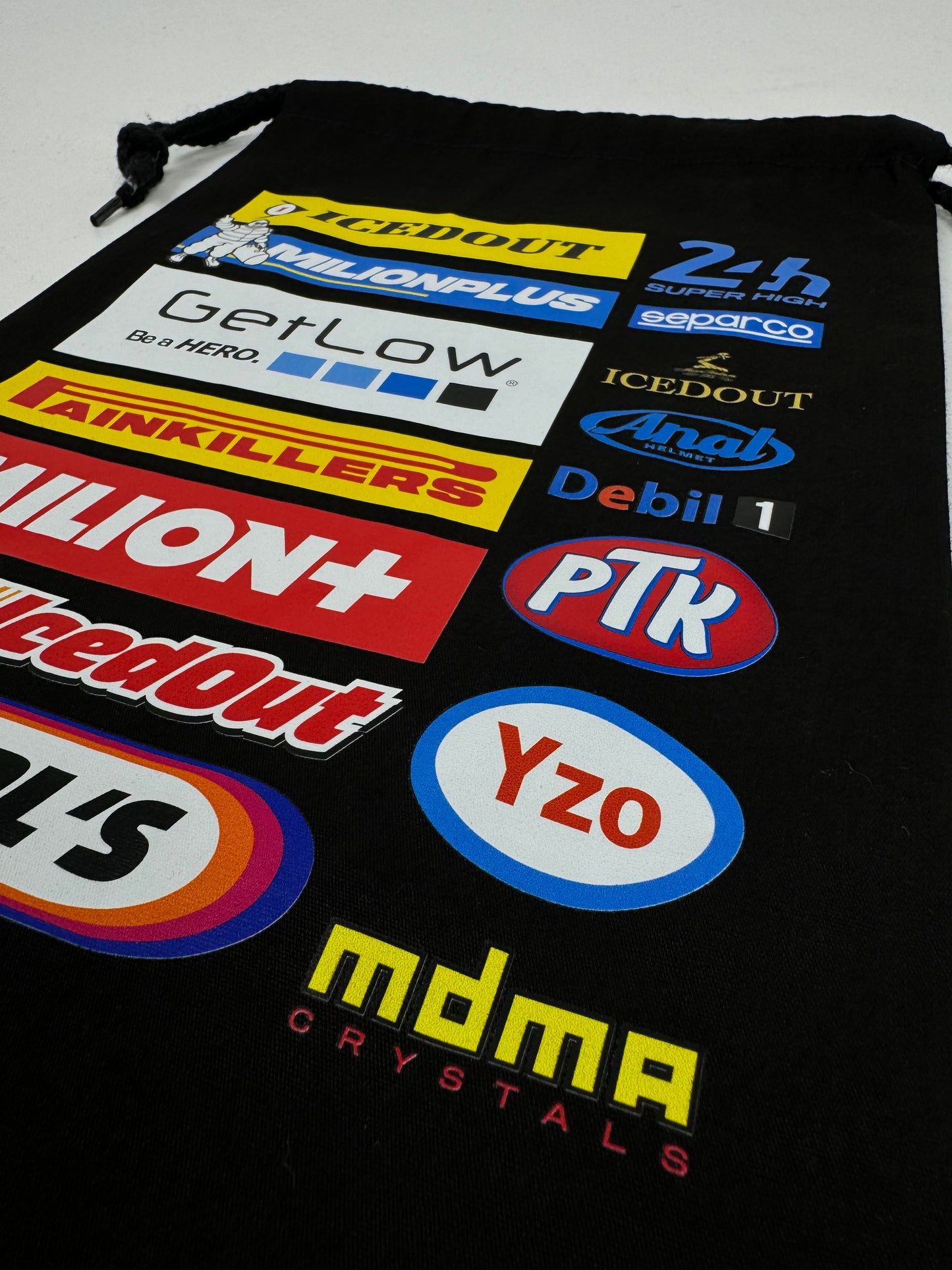 PANTOFLE "GET LOW" (BLACK)