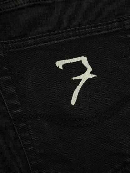 CUSTOM DŽÍNY "27" Z VIDEOKLIPU (BLACK)