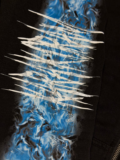 MIKINA „ICEDOUT PATTERN LOGO“ (BLACK)